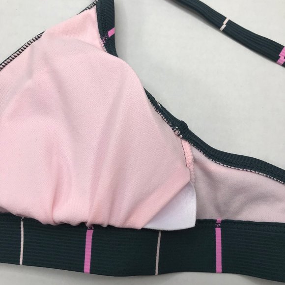 Kona Sol Women's Size Small 4-6 Textured Triangle Bikini Swim Top Indigo New - Picture 14 of 14